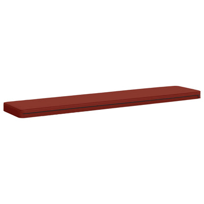 1-delig Bankkussen VUGHT 100% Polyester Rood 160 x 30 x 5 cm