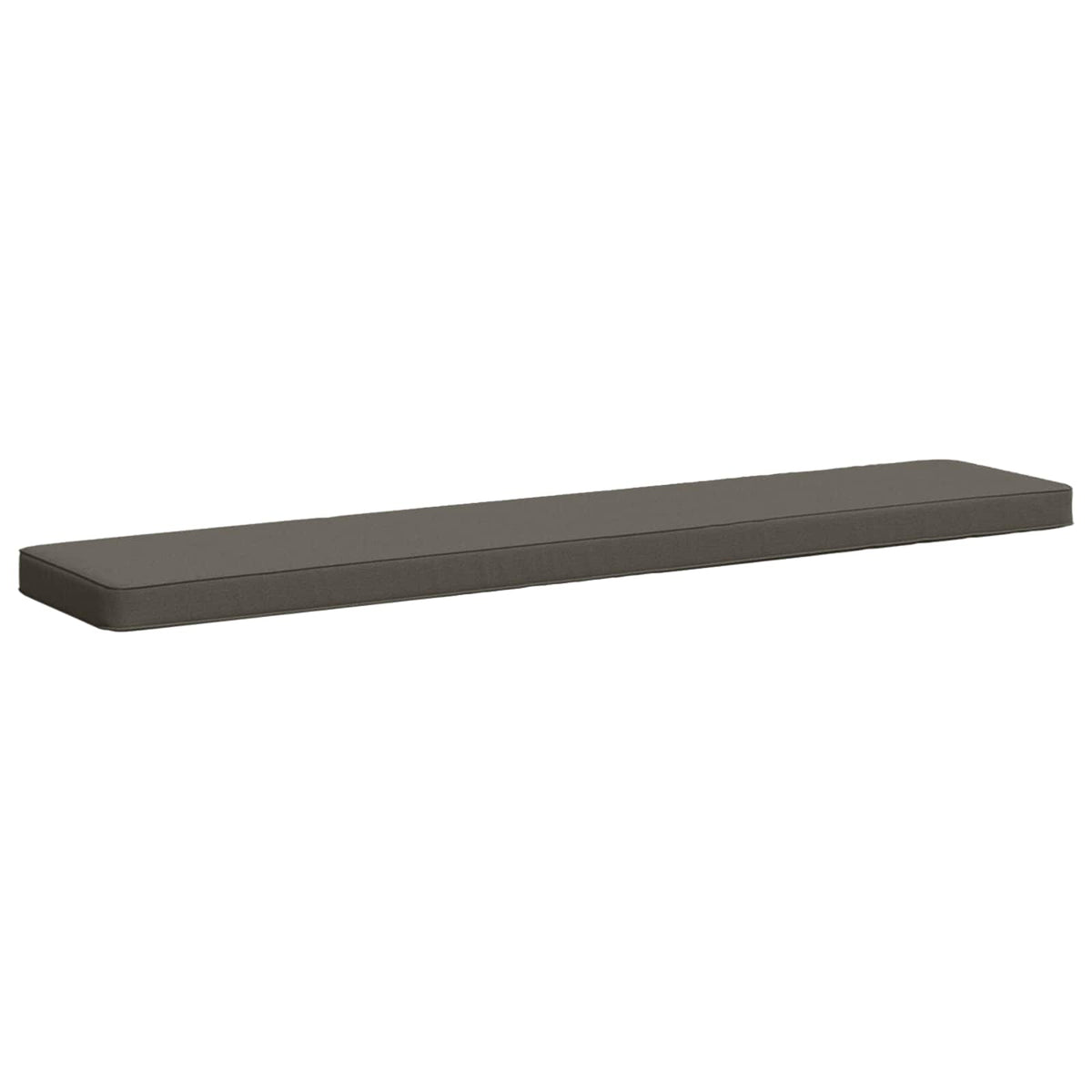 1-delig Bankkussen VUGHT 100% Polyester Grijs 160 x 30 x 5 cm
