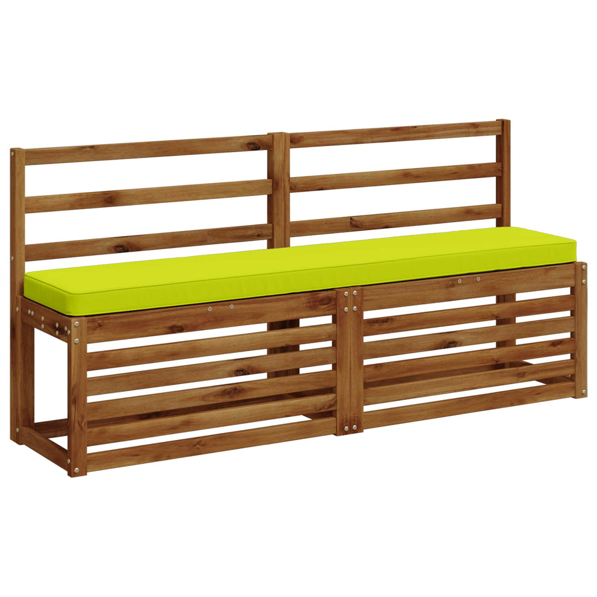 2-delige Bankkussens VUGHT 2 pcs 100% Polyester Helder groen