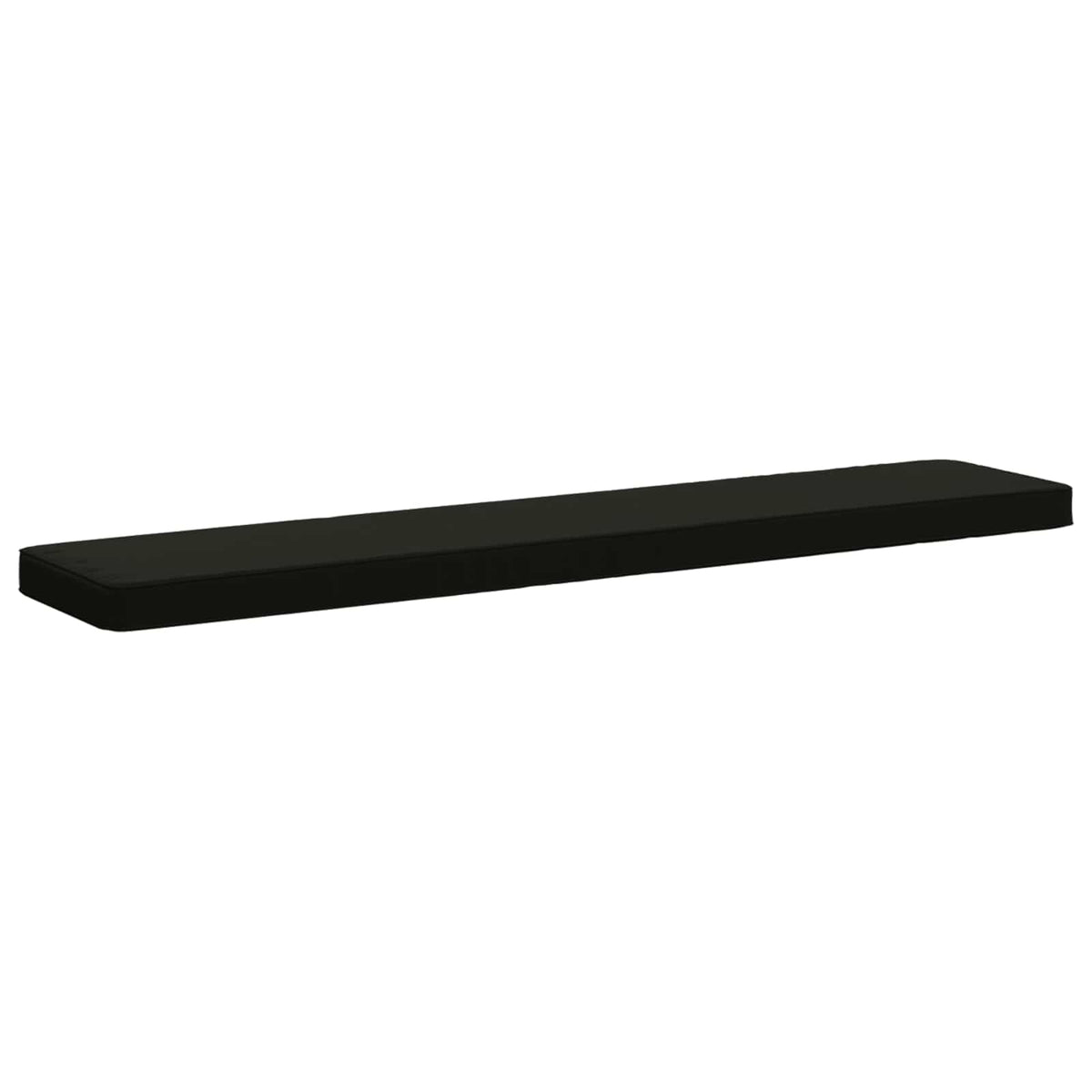 1-delig Bankkussen VUGHT 100% Polyester Zwart 160 x 30 x 5 cm