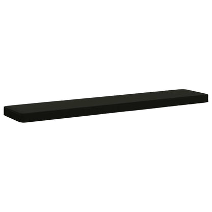 1-delig Bankkussen VUGHT 100% Polyester Zwart 160 x 30 x 5 cm
