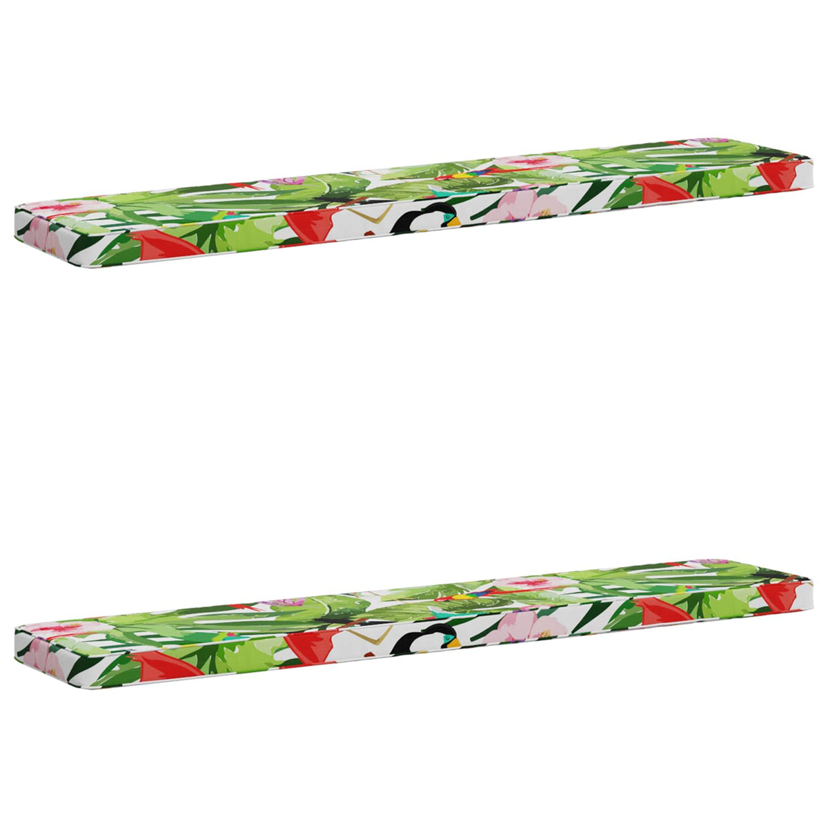 2-delige Bankkussens VUGHT 2 pcs 100% Polyester Meerkleurig