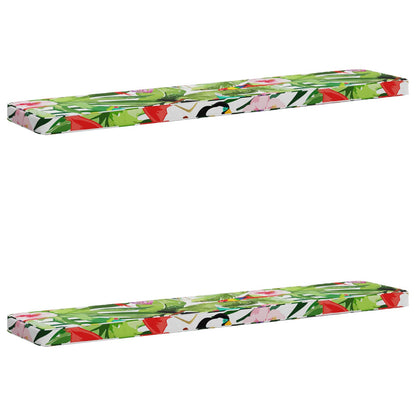 2-delige Bankkussens VUGHT 2 pcs 100% Polyester Meerkleurig