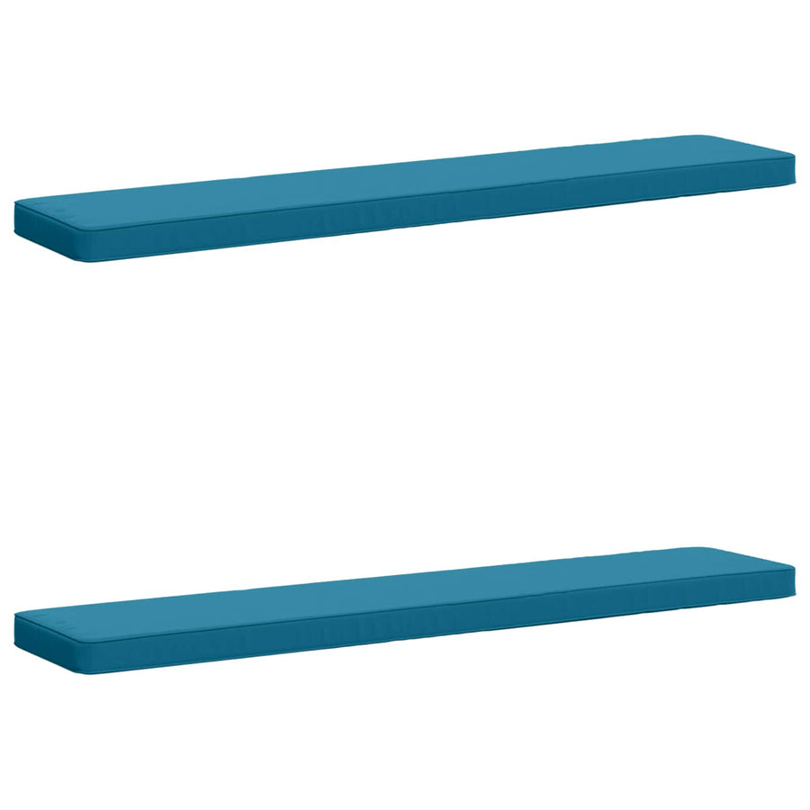 2-delige Bankkussens VUGHT 2 pcs 100% Polyester Lichtblauw