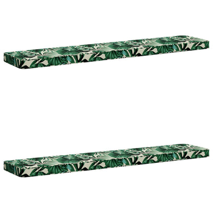 2-delige Bankkussens VUGHT 2 pcs 100% Polyester Bladpatroon