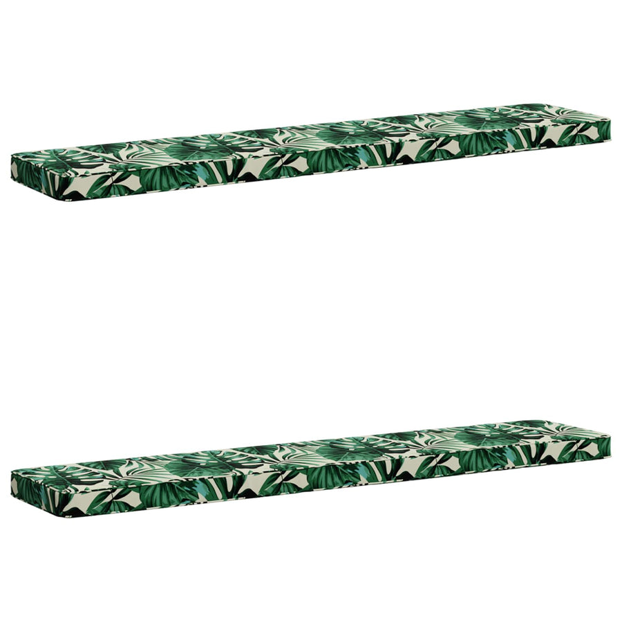 2-delige Bankkussens VUGHT 2 pcs 100% Polyester Bladpatroon
