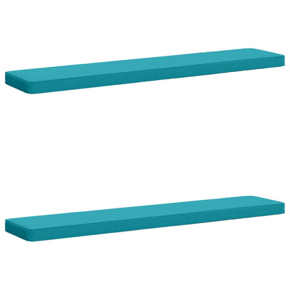 2-delige Bankkussens VUGHT 2 pcs 100% Polyester Turquoise