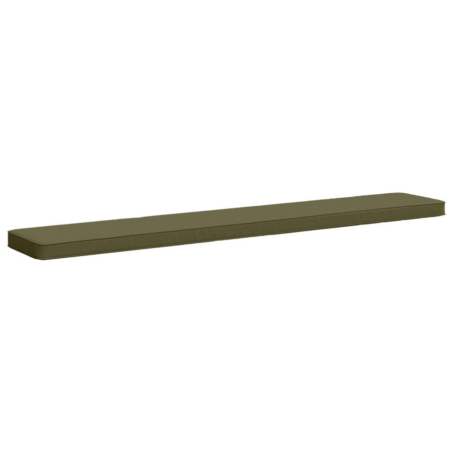 2-delige Bankkussens VUGHT 2 pcs 100% Polyester Olijfgroen