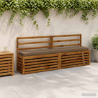 Bankkussen VUGHT 170x30x5 cm taupe polyester