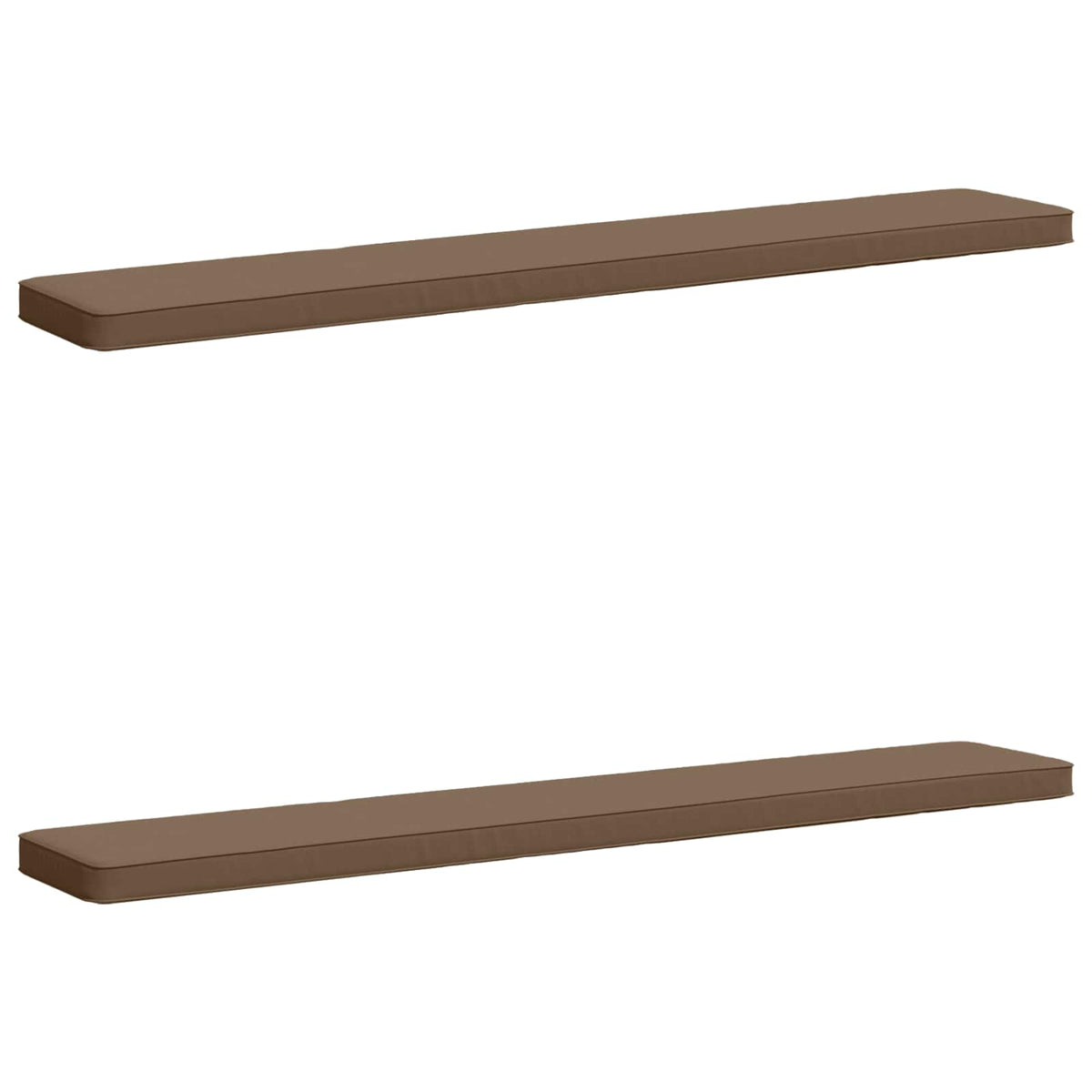 2-delige Bankkussens VUGHT 2 pcs 100% Polyester Taupe
