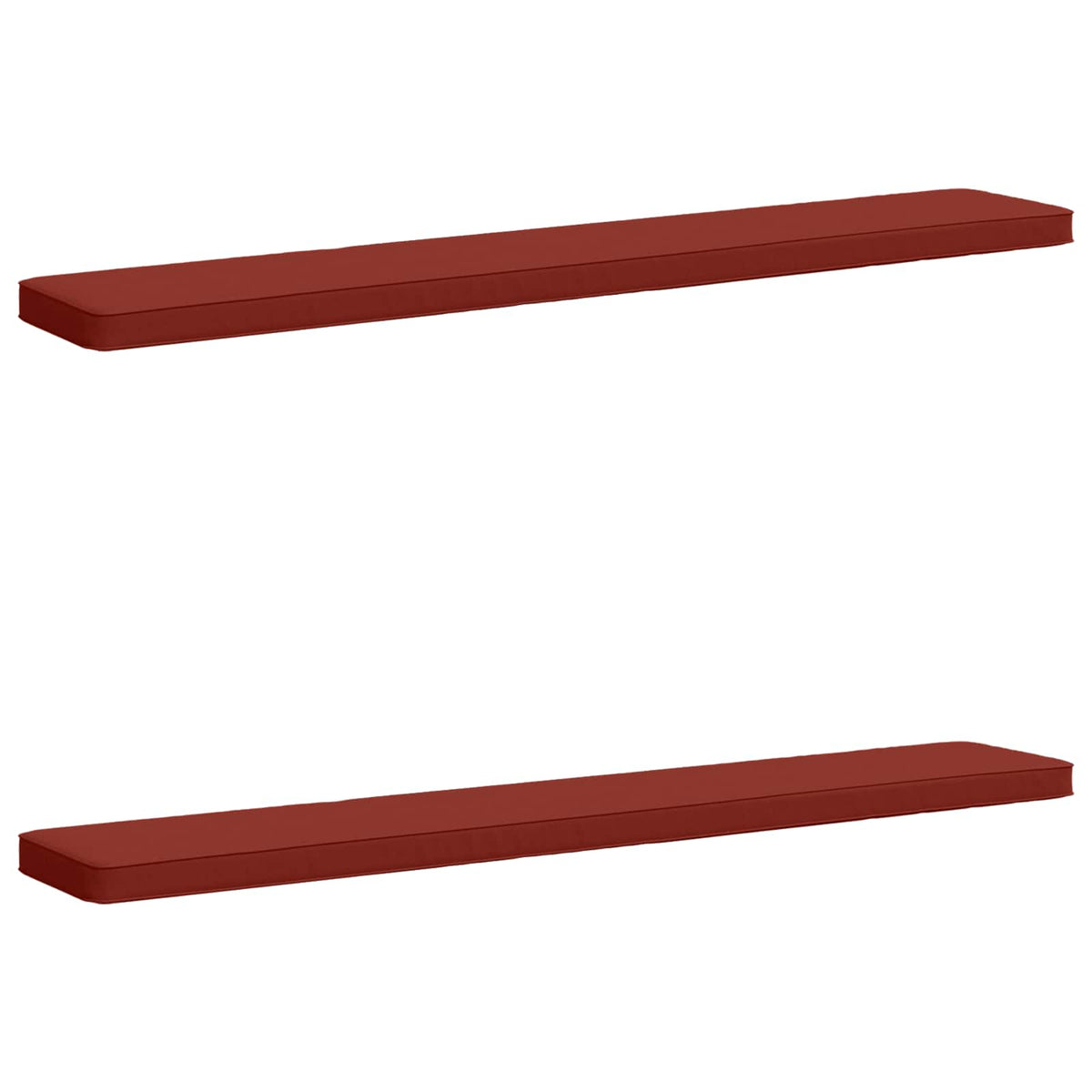 2-delige Bankkussens VUGHT 2 pcs 100% Polyester Rood
