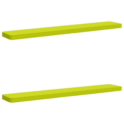 2-delige Bankkussens VUGHT 2 pcs 100% Polyester Helder groen