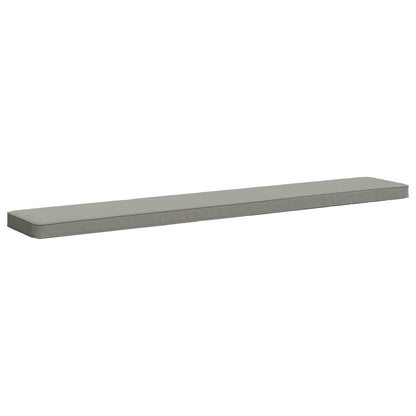 1-delig Bankkussen VUGHT 100% Polyester Grijs 170 x 30 x 5 cm