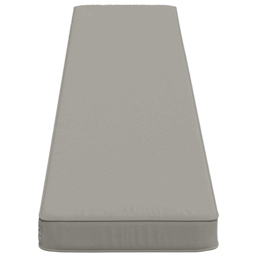 1-delig Bankkussen VUGHT 100% Polyester Grijs 170 x 30 x 5 cm