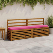 Bankkussens VUGHT 2 stuks roze 100% polyester