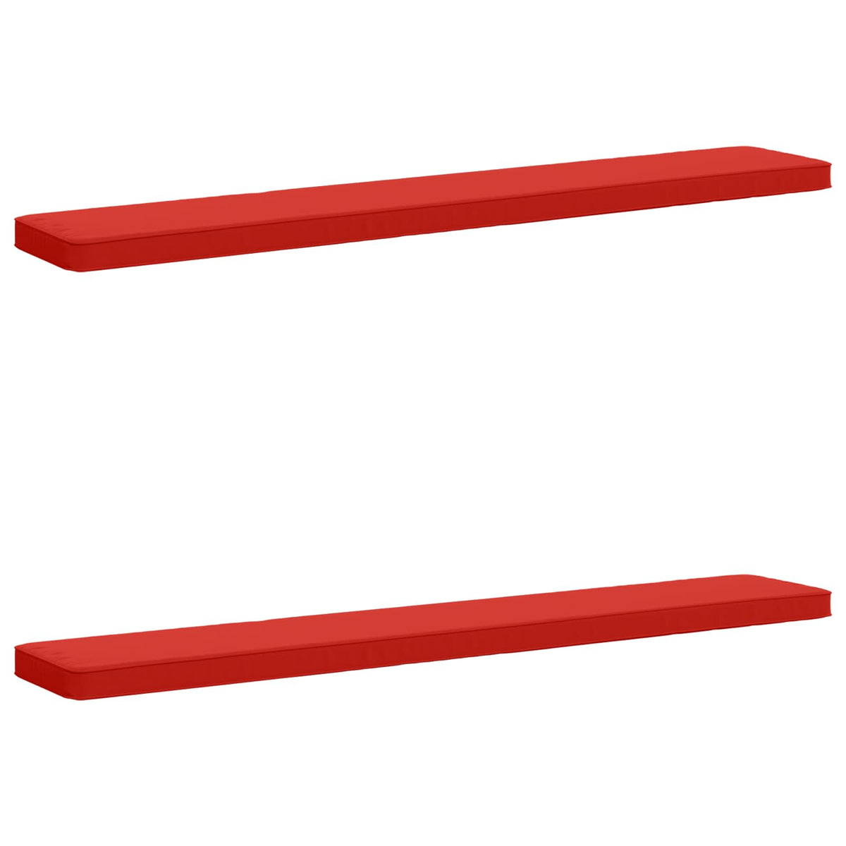 2-delige Bankkussens VUGHT 2 pcs 100% Polyester Rood