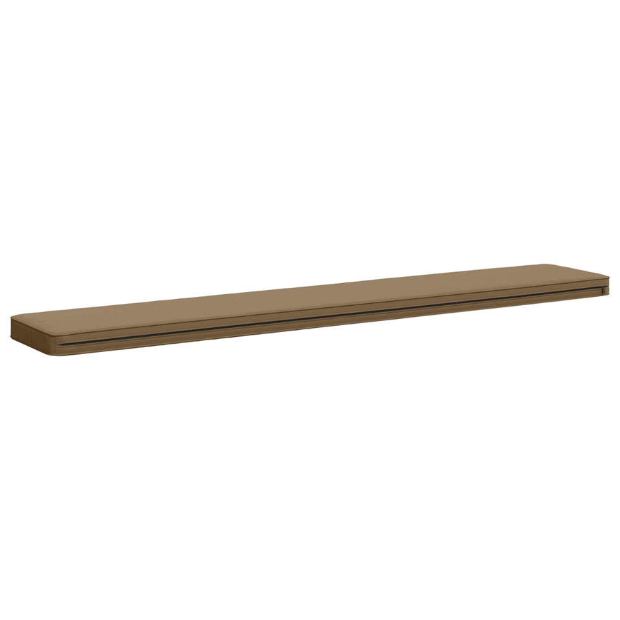 1-delig Bankkussen VUGHT 100% Polyester Taupe 170 x 30 x 5 cm
