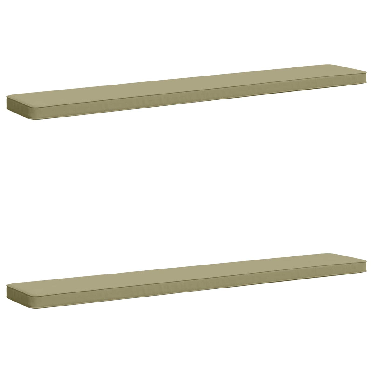2-delige Bankkussens VUGHT 2 pcs 100% Polyester Lichtgroen