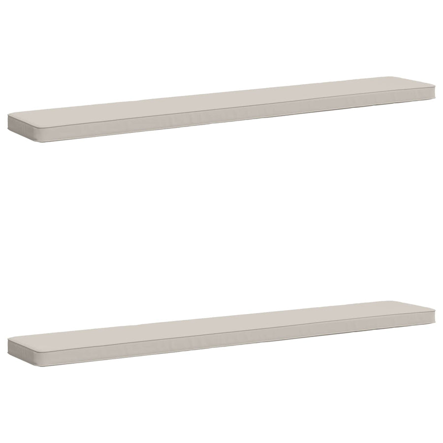 2-delige Bankkussens VUGHT 2 pcs 100% Polyester Wit