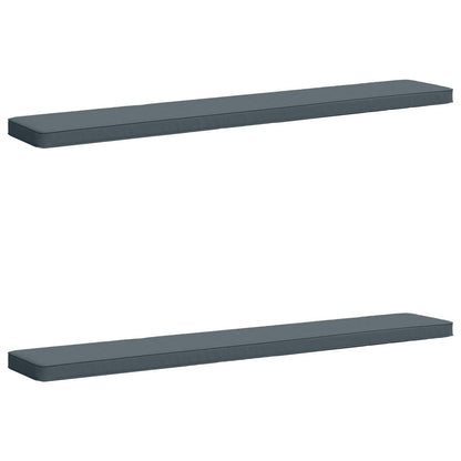 2-delige Bankkussens VUGHT 2 pcs 100% Polyester Blauw