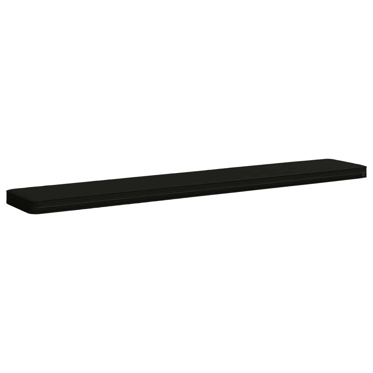 1-delig Bankkussen VUGHT 100% Polyester Zwart 180 x 30 x 5 cm