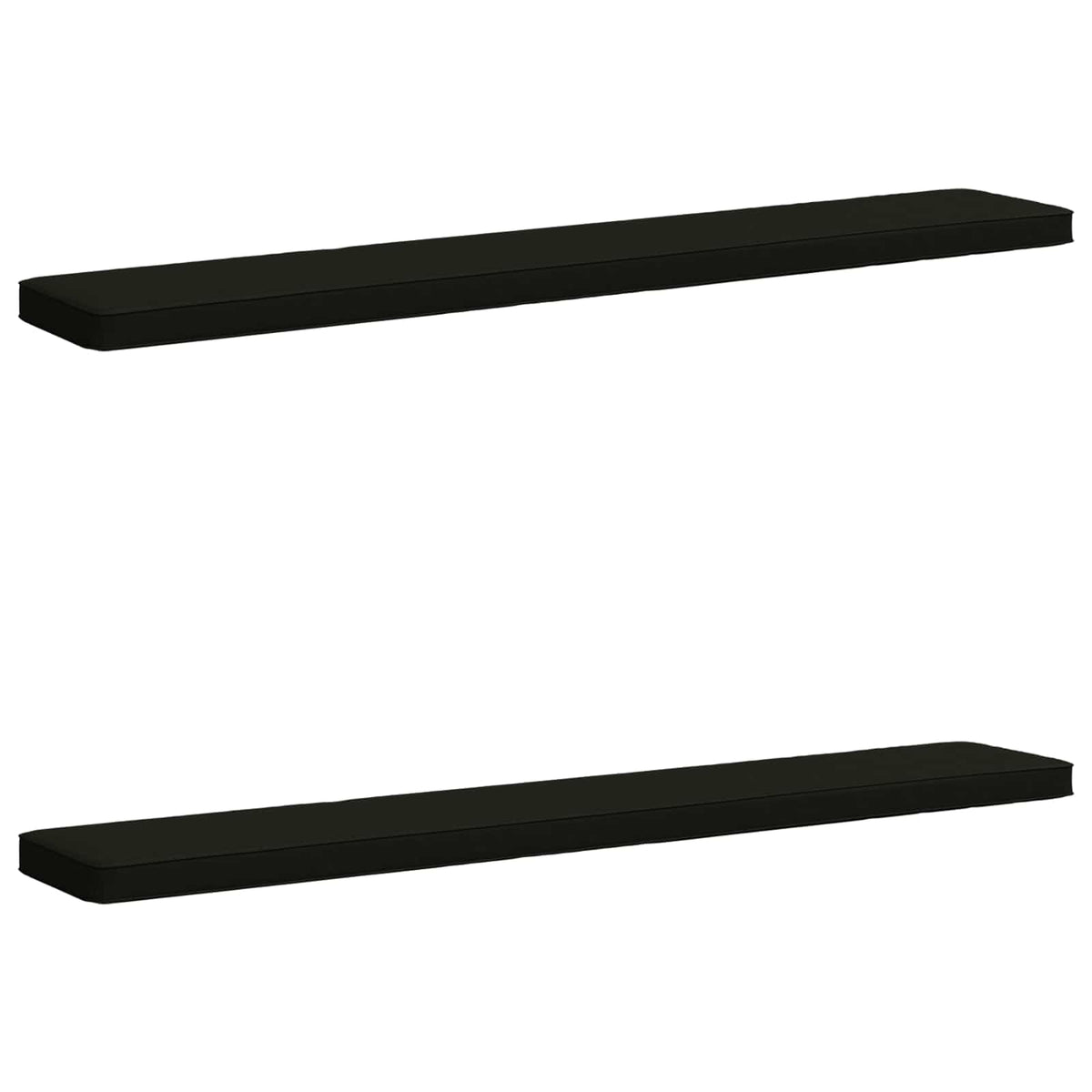 2-delige Bankkussens VUGHT 2 pcs 100% Polyester Zwart