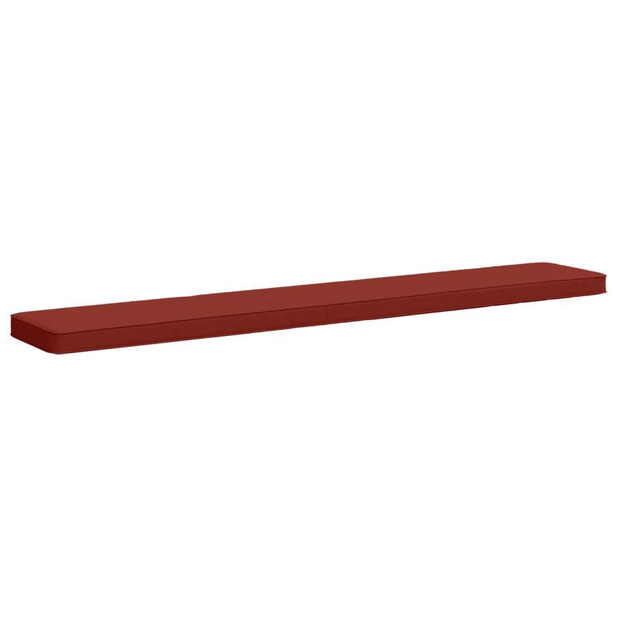1-delig Bankkussen VUGHT 100% Polyester Rood 180 x 30 x 5 cm