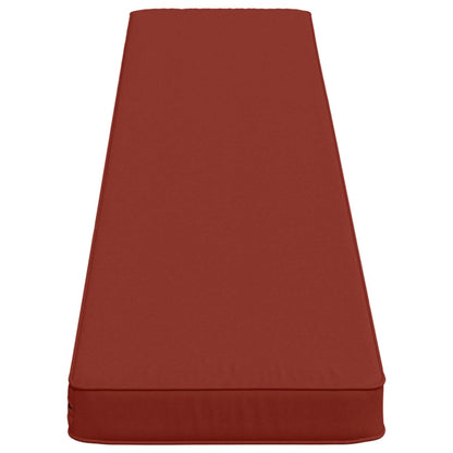 1-delig Bankkussen VUGHT 100% Polyester Rood 180 x 30 x 5 cm