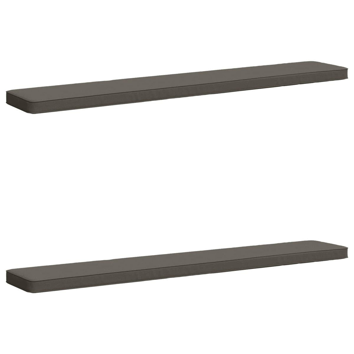 2-delige Bankkussens VUGHT 2 pcs 100% Polyester Grijs