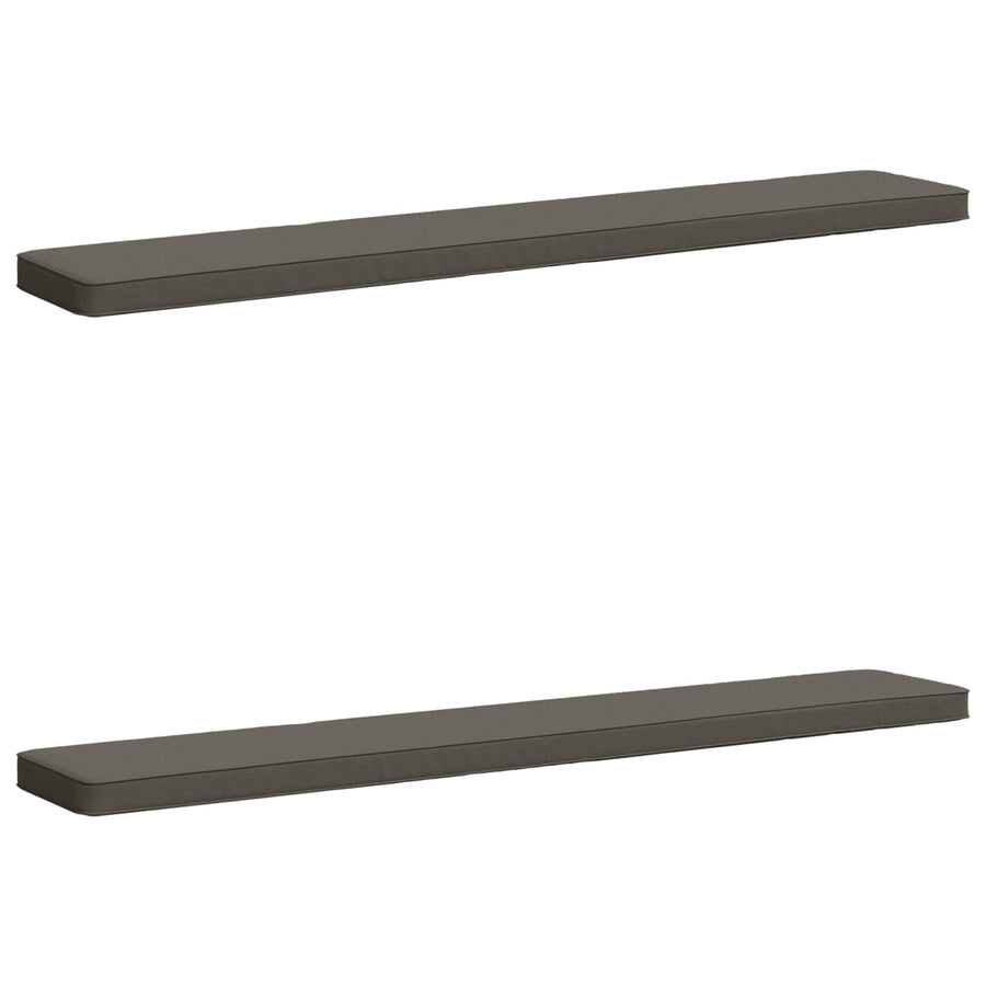 2-delige Bankkussens VUGHT 2 pcs 100% Polyester Grijs