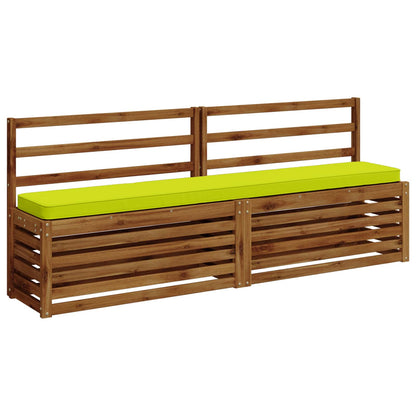 2-delige Bankkussens VUGHT 2 pcs 100% Polyester Helder groen