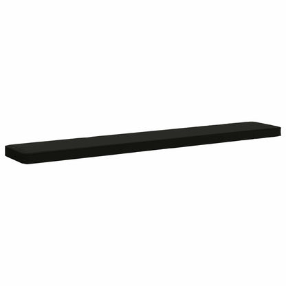 1-delig Bankkussen VUGHT 100% Polyester Zwart 180 x 30 x 5 cm