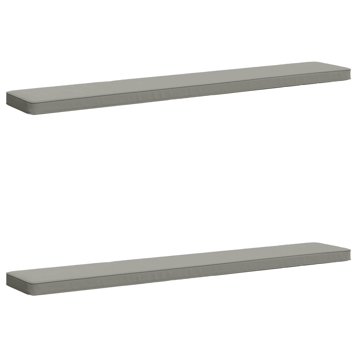 2-delige Bankkussens VUGHT 2 pcs 100% Polyester Grijs