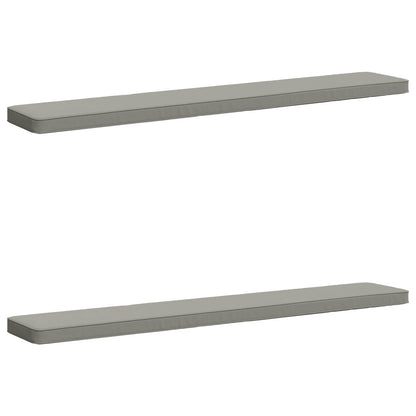 2-delige Bankkussens VUGHT 2 pcs 100% Polyester Grijs