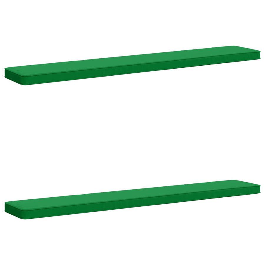 2-delige Bankkussens VUGHT 2 pcs 100% Polyester Groen