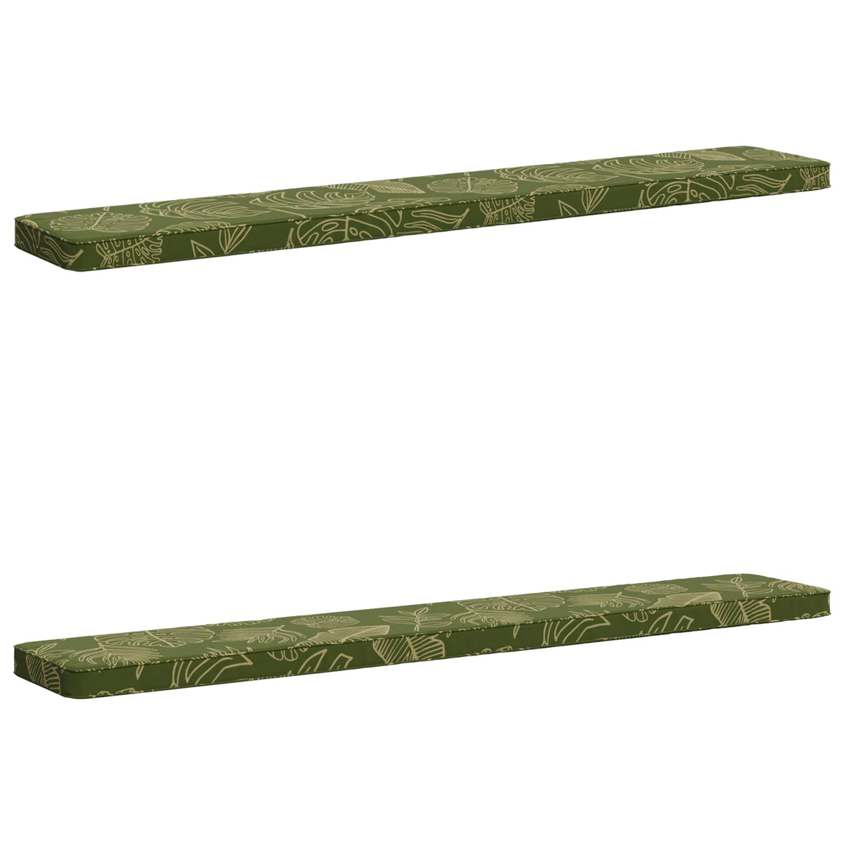 2-delige Bankkussens VUGHT 2 pcs 100% Polyester Bladontwerp