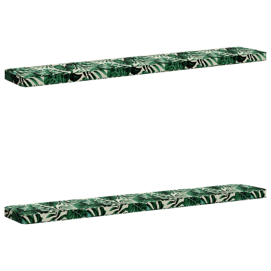 2-delige Bankkussens VUGHT 2 pcs 100% Polyester Bladpatroon