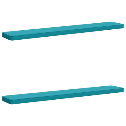 2-delige Bankkussens VUGHT 2 pcs 100% Polyester Turquoise