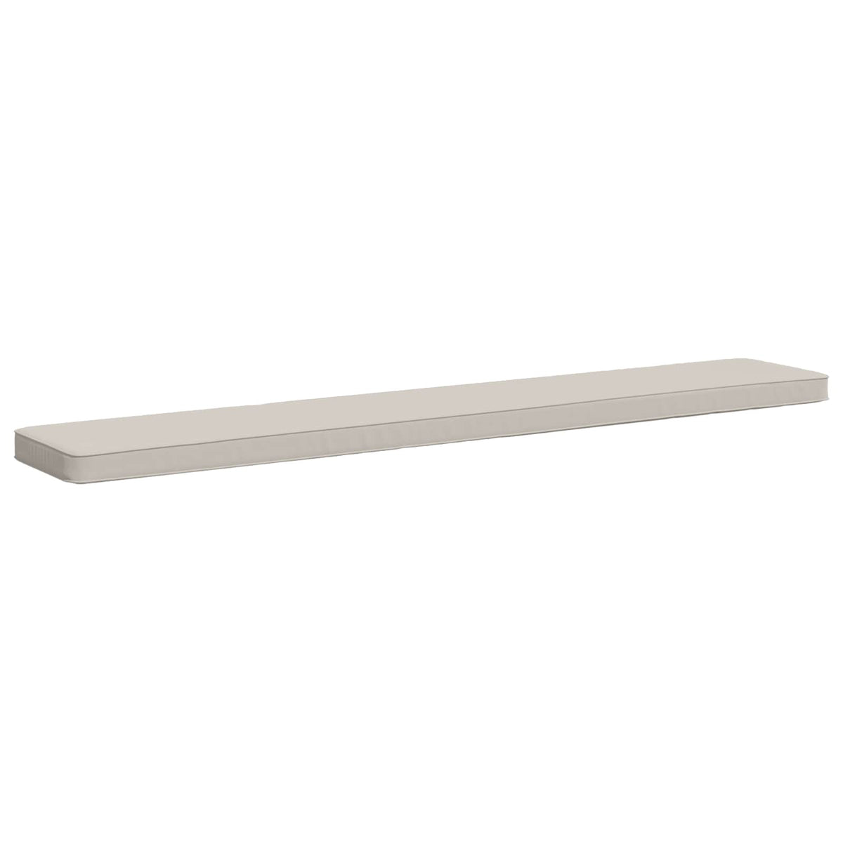 1-delig Bankkussen VUGHT 100% Polyester Wit 200 x 30 x 5 cm