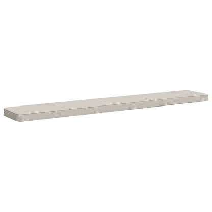 1-delig Bankkussen VUGHT 100% Polyester Wit 200 x 30 x 5 cm