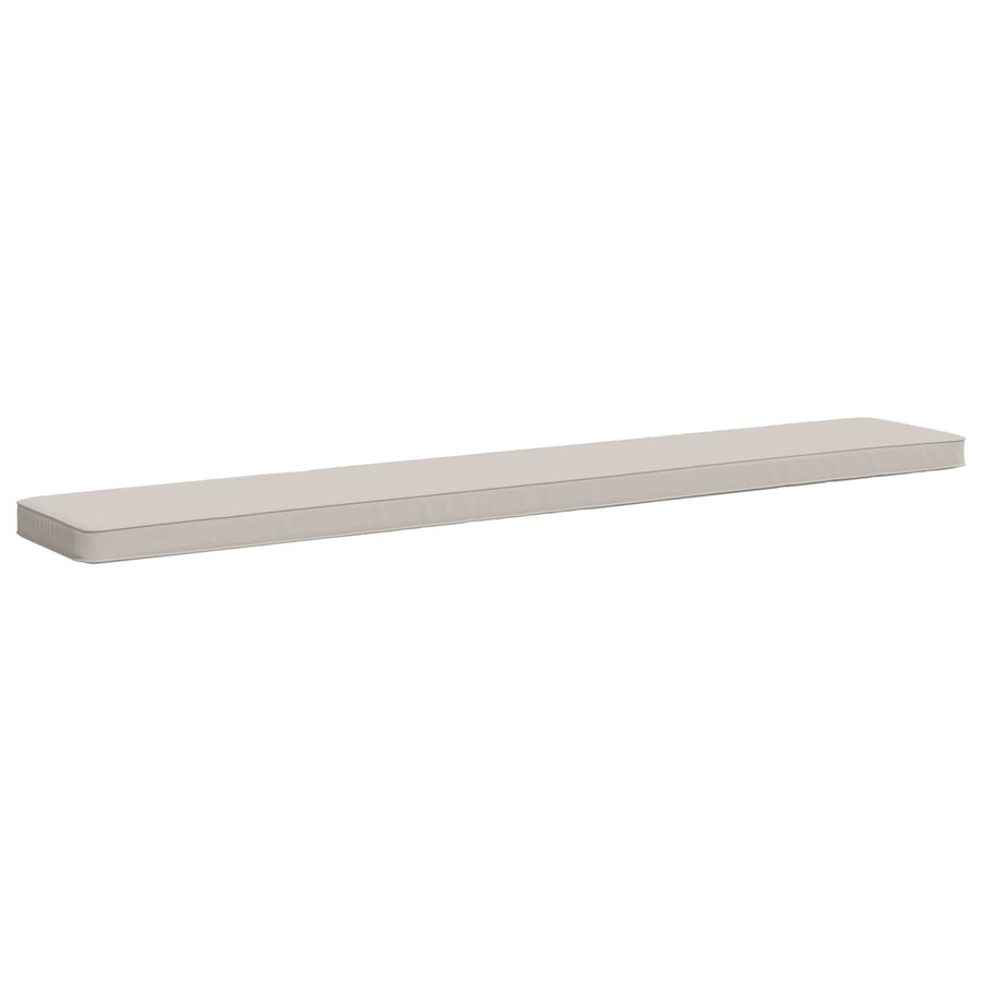 1-delig Bankkussen VUGHT 100% Polyester Wit 200 x 30 x 5 cm