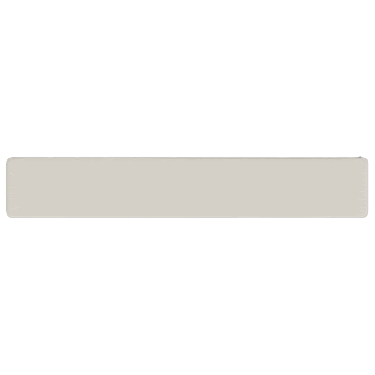 1-delig Bankkussen VUGHT 100% Polyester Wit 200 x 30 x 5 cm