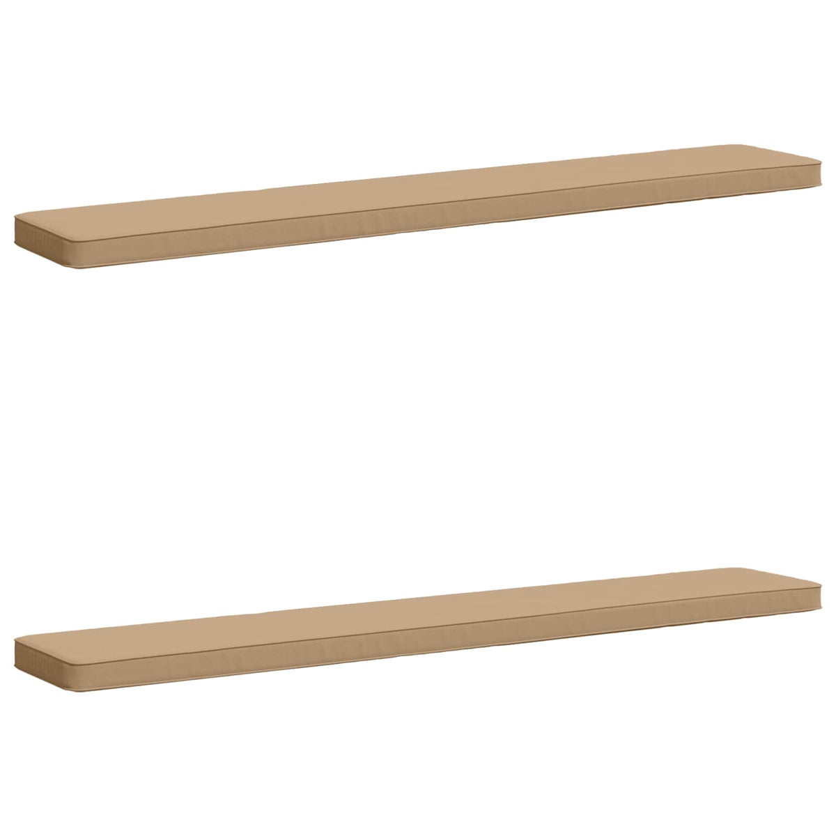 2-delige Bankkussens VUGHT 2 pcs 100% Polyester Zand