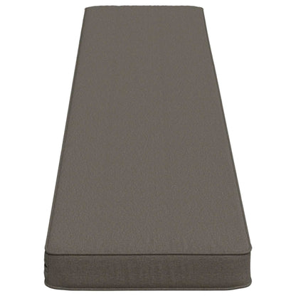 1-delig Bankkussen VUGHT 100% Polyester Grijs 200 x 30 x 5 cm