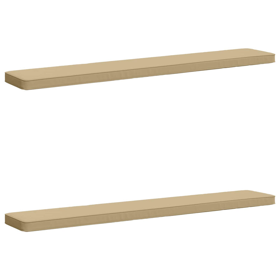 2-delige Bankkussens VUGHT 2 pcs 100% Polyester Beige