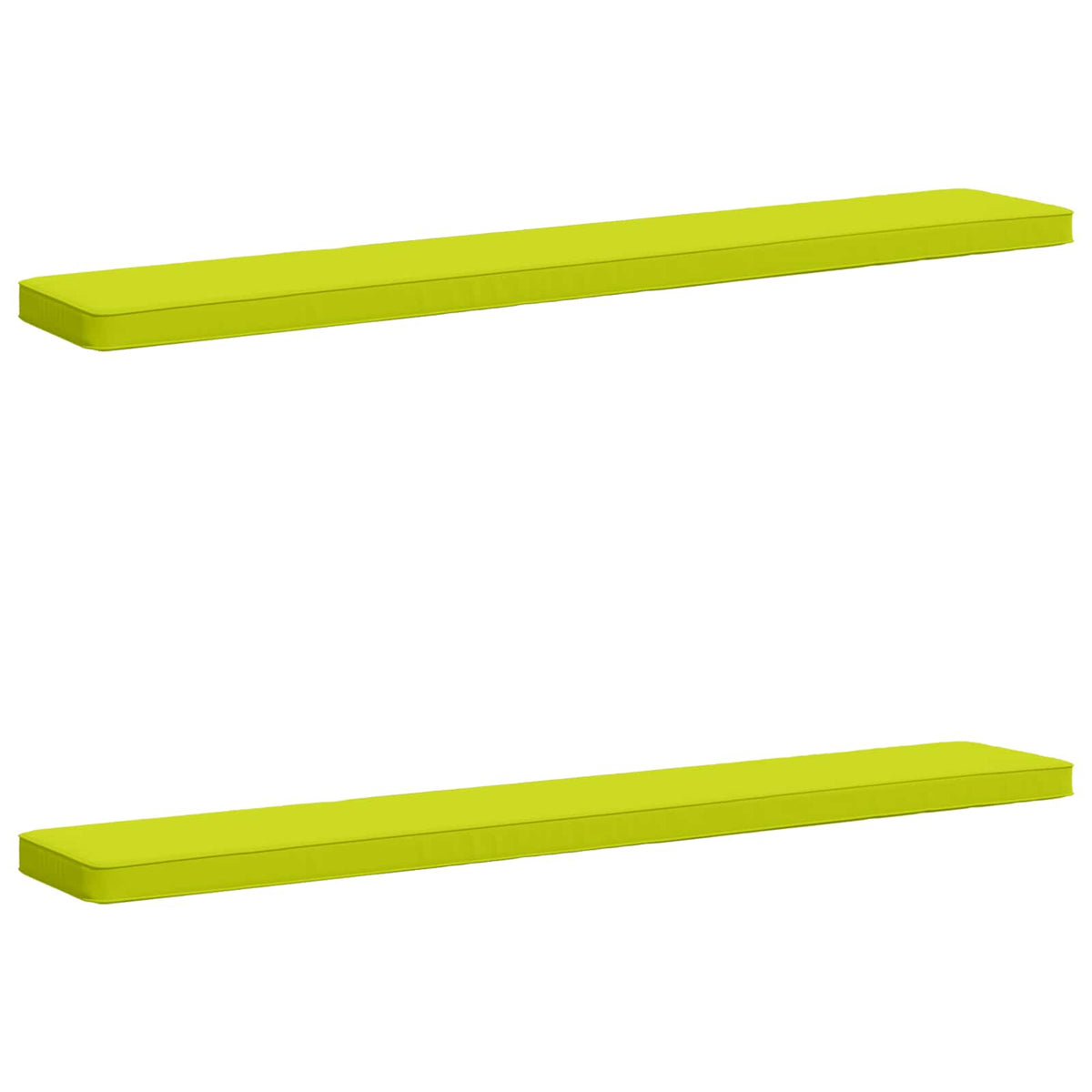 2-delige Bankkussens VUGHT 2 pcs 100% Polyester Helder groen