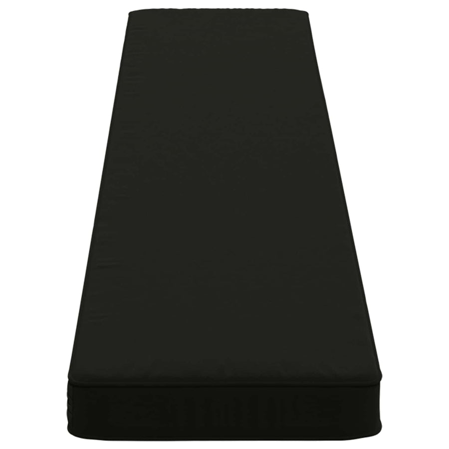 1-delig Bankkussen VUGHT 100% Polyester Zwart 200 x 30 x 5 cm