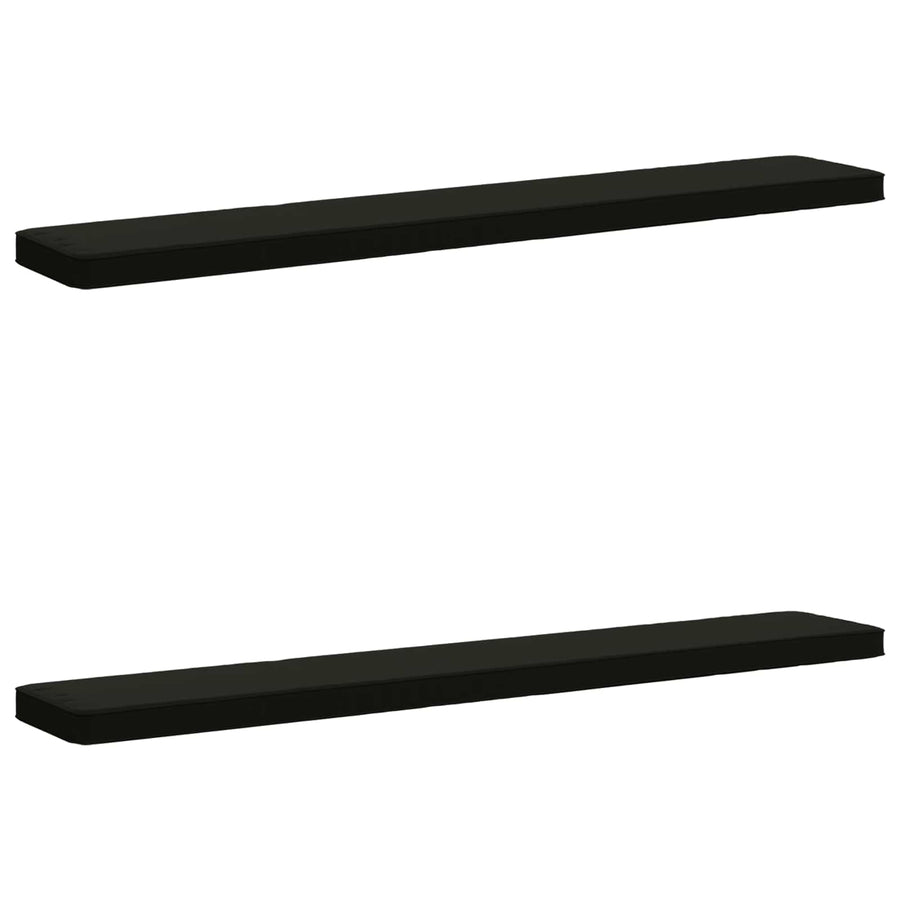 2-delige Bankkussens VUGHT 2 pcs 100% Polyester Zwart
