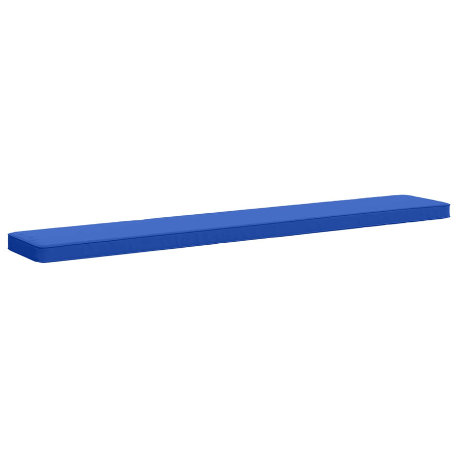 1-delig Bankkussen VUGHT 100% Polyester Koninklijk Blauw