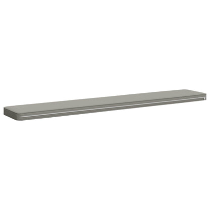 1-delig Bankkussen VUGHT 100% Polyester Grijs 200 x 30 x 5 cm